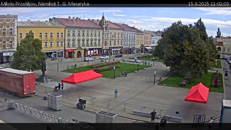 Město Prostějov - Náměstí T. G. Masaryka - 15.9.2025 v 11:02 Město Prostějov - Náměstí T. G. Masaryka - 15.9.2025 v 11:02