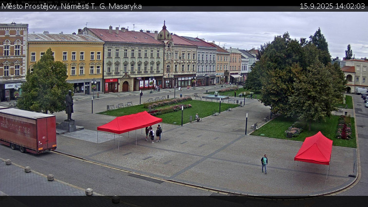 Město Prostějov - Náměstí T. G. Masaryka - 15.9.2025 v 14:02
