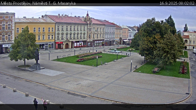 Město Prostějov - Náměstí T. G. Masaryka - 16.9.2025 v 08:02 Město Prostějov - Náměstí T. G. Masaryka - 16.9.2025 v 08:02