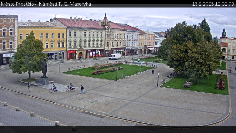 Město Prostějov - Náměstí T. G. Masaryka - 16.9.2025 v 12:32