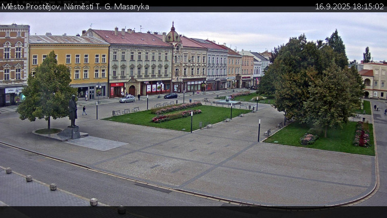 Město Prostějov - Náměstí T. G. Masaryka - 16.9.2025 v 18:15