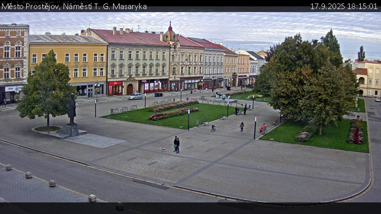 Město Prostějov - Náměstí T. G. Masaryka - 17.9.2025 v 18:15