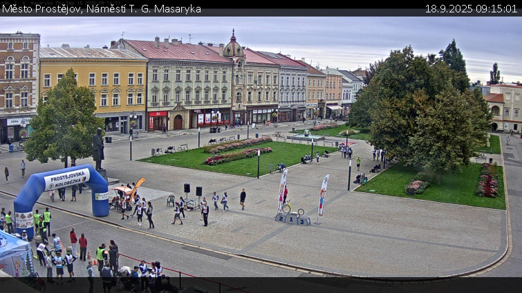 Město Prostějov - Náměstí T. G. Masaryka - 18.9.2025 v 09:15 Město Prostějov - Náměstí T. G. Masaryka - 18.9.2025 v 09:15