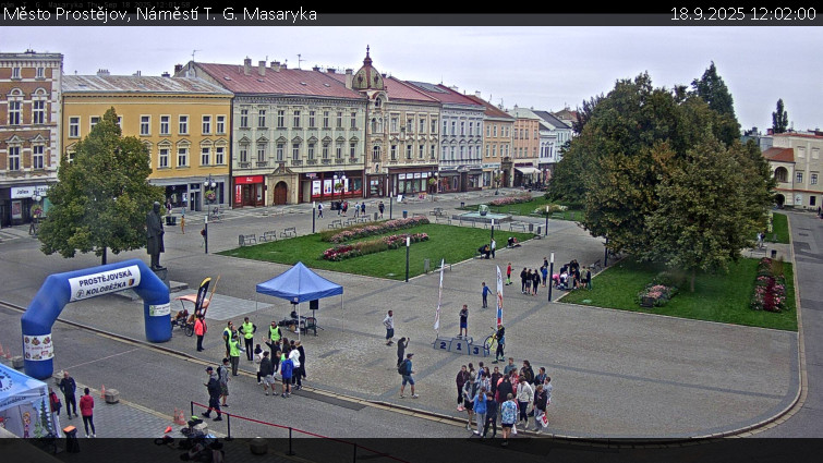 Město Prostějov - Náměstí T. G. Masaryka - 18.9.2025 v 12:02 Město Prostějov - Náměstí T. G. Masaryka - 18.9.2025 v 12:02