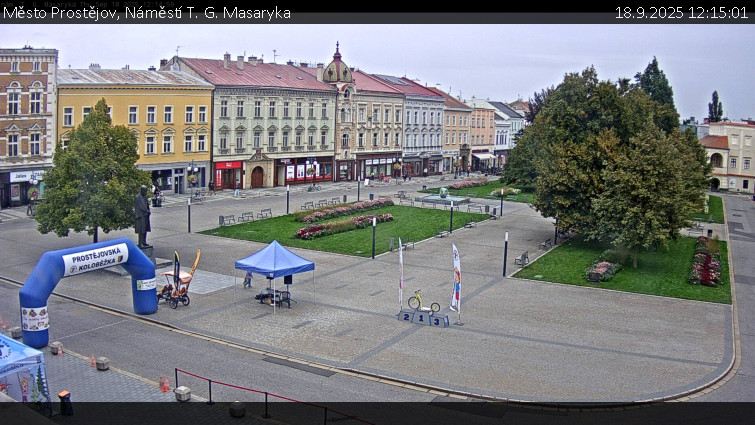 Město Prostějov - Náměstí T. G. Masaryka - 18.9.2025 v 12:15