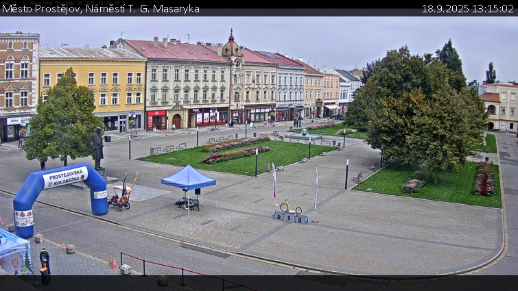 Město Prostějov - Náměstí T. G. Masaryka - 18.9.2025 v 13:15 Město Prostějov - Náměstí T. G. Masaryka - 18.9.2025 v 13:15
