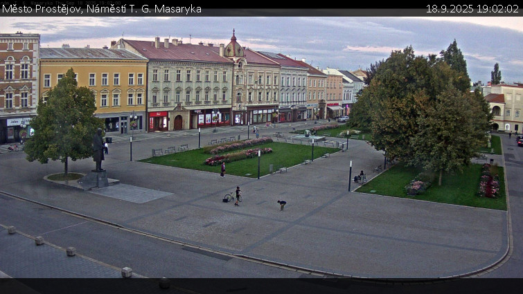 Město Prostějov - Náměstí T. G. Masaryka - 18.9.2025 v 19:02
