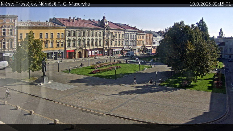 Město Prostějov - Náměstí T. G. Masaryka - 19.9.2025 v 09:15