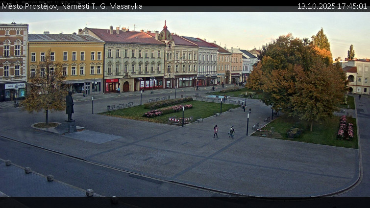 Město Prostějov - Náměstí T. G. Masaryka - 13.10.2025 v 17:45