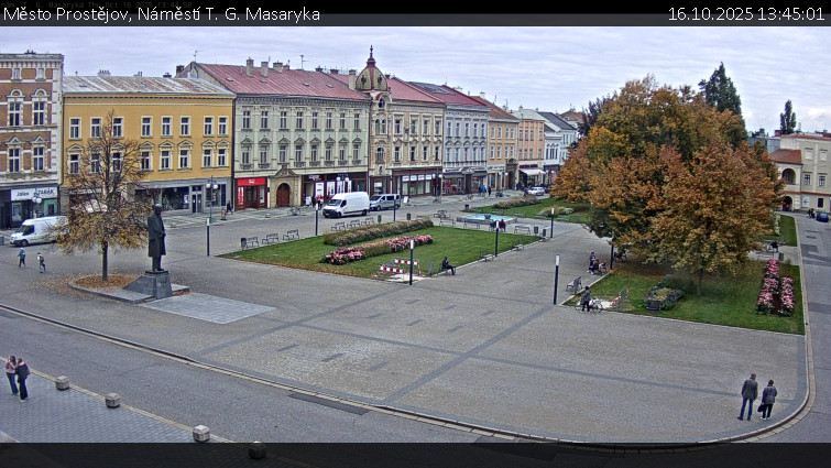 Město Prostějov - Náměstí T. G. Masaryka - 16.10.2025 v 13:45 Město Prostějov - Náměstí T. G. Masaryka - 16.10.2025 v 13:45