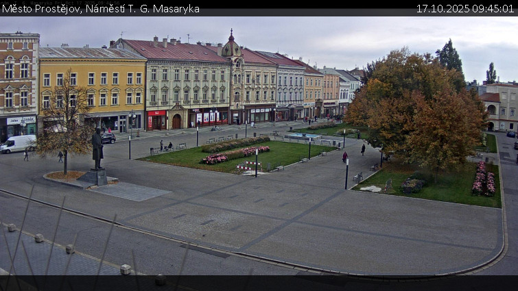 Město Prostějov - Náměstí T. G. Masaryka - 17.10.2025 v 09:45 Město Prostějov - Náměstí T. G. Masaryka - 17.10.2025 v 09:45