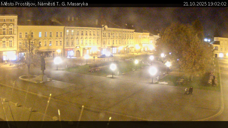 Město Prostějov - Náměstí T. G. Masaryka - 21.10.2025 v 19:02