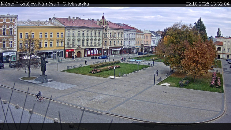 Město Prostějov - Náměstí T. G. Masaryka - 22.10.2025 v 13:32 Město Prostějov - Náměstí T. G. Masaryka - 22.10.2025 v 13:32