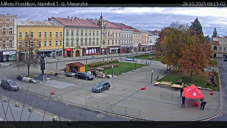 Město Prostějov - Náměstí T. G. Masaryka - 28.10.2025 v 09:15 Město Prostějov - Náměstí T. G. Masaryka - 28.10.2025 v 09:15