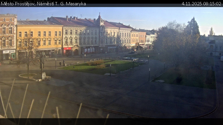 Město Prostějov - Náměstí T. G. Masaryka - 4.11.2025 v 08:15