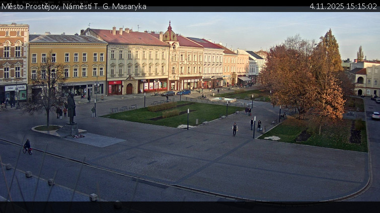 Město Prostějov - Náměstí T. G. Masaryka - 4.11.2025 v 15:15