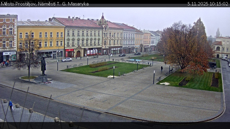 Město Prostějov - Náměstí T. G. Masaryka - 5.11.2025 v 10:15