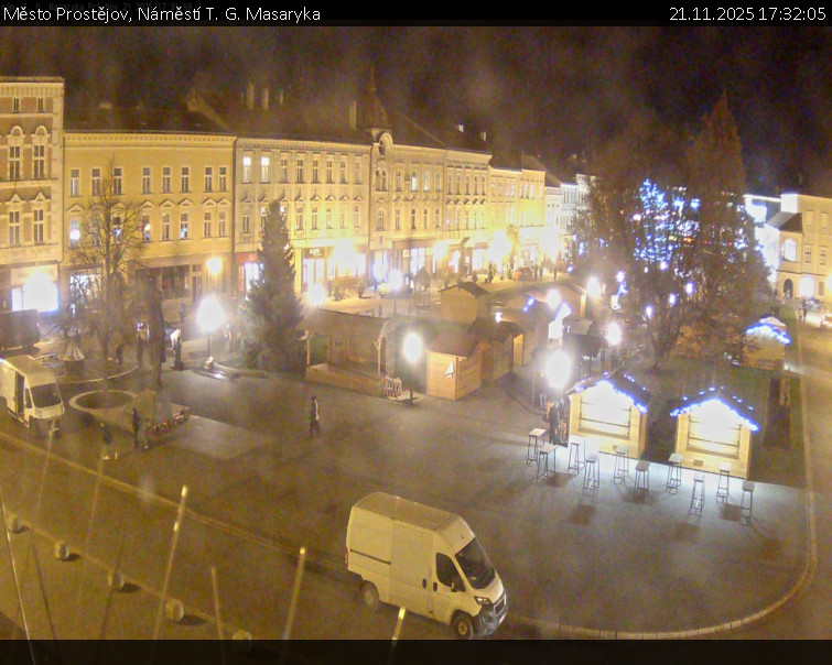 Město Prostějov - Náměstí T. G. Masaryka - 21.11.2025 v 17:32