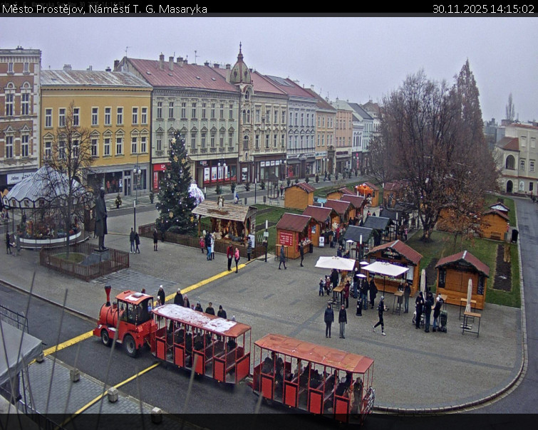 Město Prostějov - Náměstí T. G. Masaryka - 30.11.2025 v 14:15