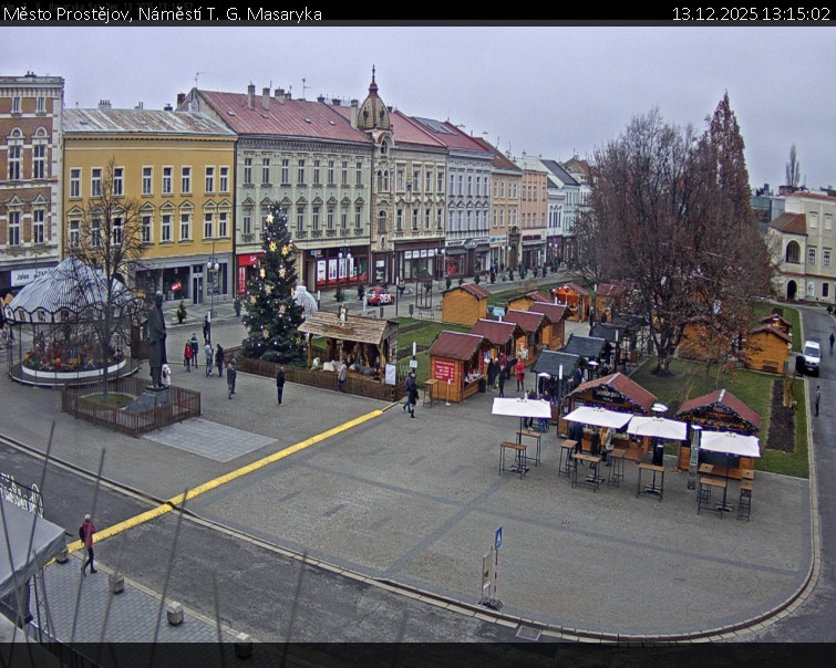 Město Prostějov - Náměstí T. G. Masaryka - 13.12.2025 v 13:15