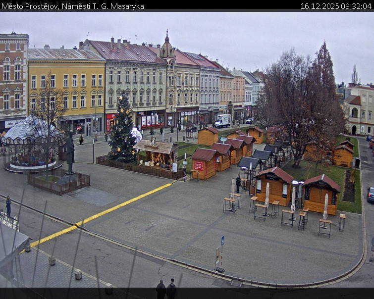 Město Prostějov - Náměstí T. G. Masaryka - 16.12.2025 v 09:32