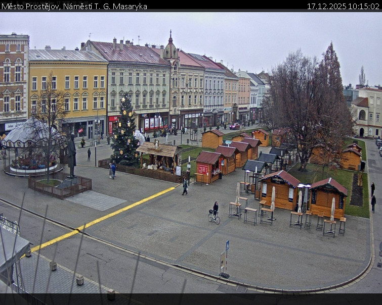 Město Prostějov - Náměstí T. G. Masaryka - 17.12.2025 v 10:15