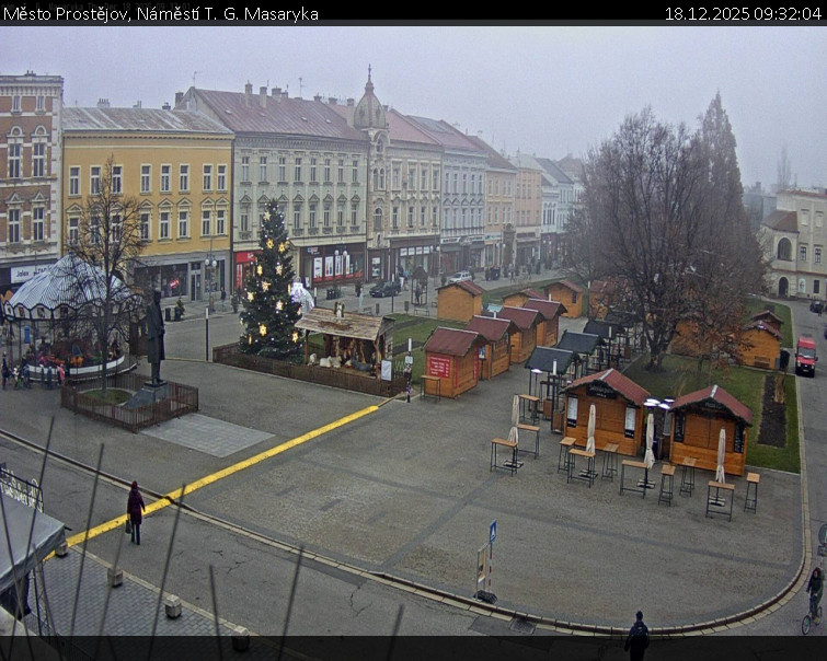 Město Prostějov - Náměstí T. G. Masaryka - 18.12.2025 v 09:32