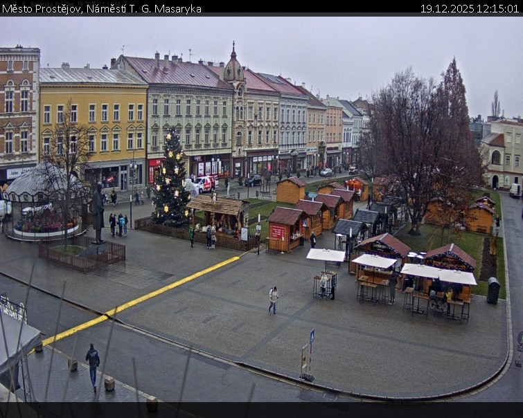 Město Prostějov - Náměstí T. G. Masaryka - 19.12.2025 v 12:15