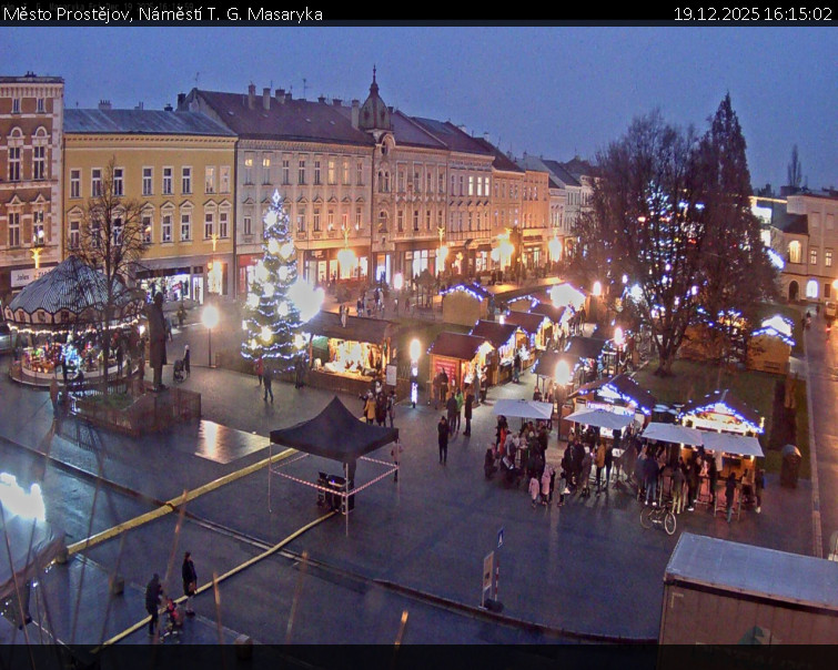 Město Prostějov - Náměstí T. G. Masaryka - 19.12.2025 v 16:15
