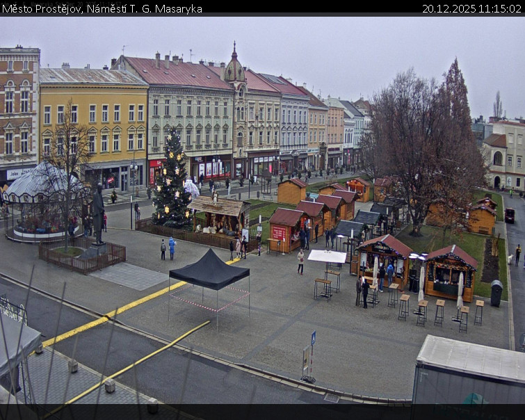 Město Prostějov - Náměstí T. G. Masaryka - 20.12.2025 v 11:15