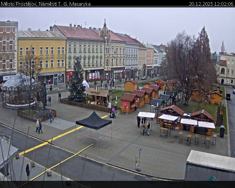 Město Prostějov - Náměstí T. G. Masaryka - 20.12.2025 v 12:02