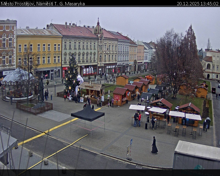 Město Prostějov - Náměstí T. G. Masaryka - 20.12.2025 v 13:45