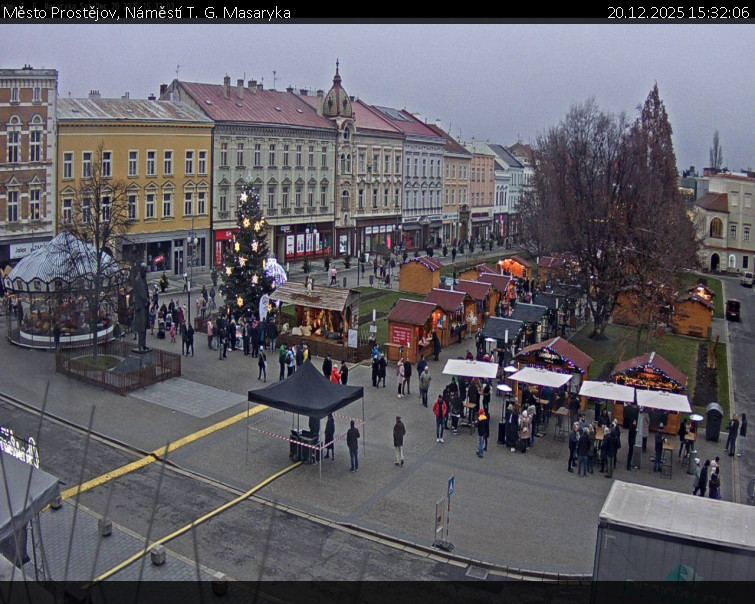 Město Prostějov - Náměstí T. G. Masaryka - 20.12.2025 v 15:32