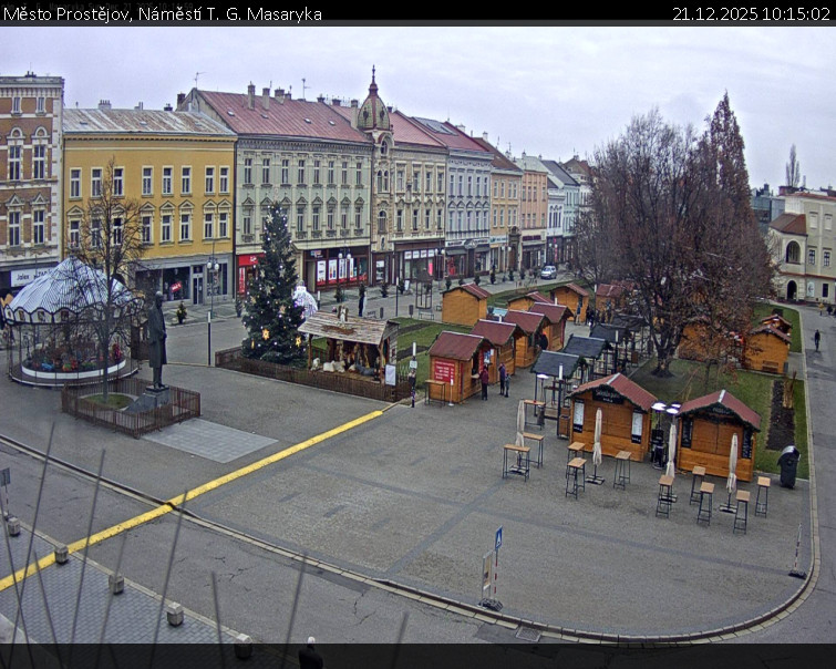 Město Prostějov - Náměstí T. G. Masaryka - 21.12.2025 v 10:15