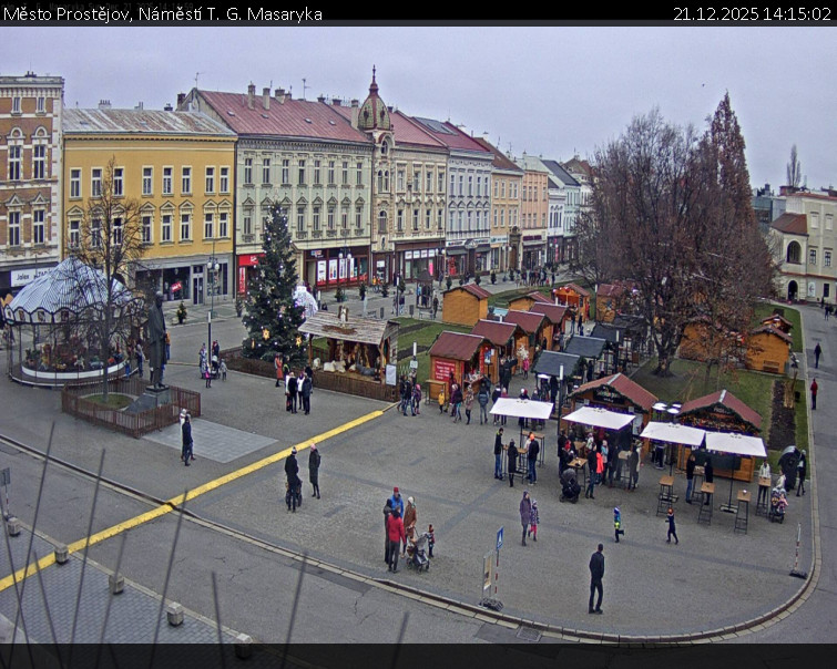 Město Prostějov - Náměstí T. G. Masaryka - 21.12.2025 v 14:15