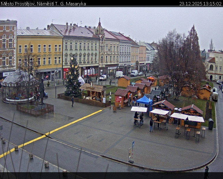Město Prostějov - Náměstí T. G. Masaryka - 23.12.2025 v 13:15