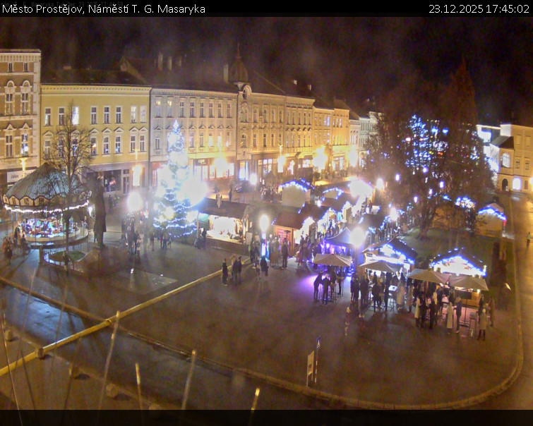 Město Prostějov - Náměstí T. G. Masaryka - 23.12.2025 v 17:45
