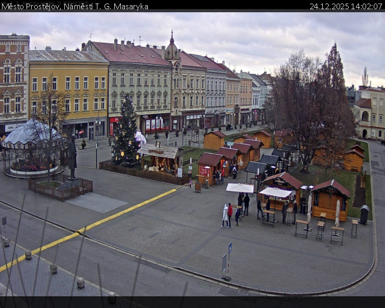 Město Prostějov - Náměstí T. G. Masaryka - 24.12.2025 v 14:02
