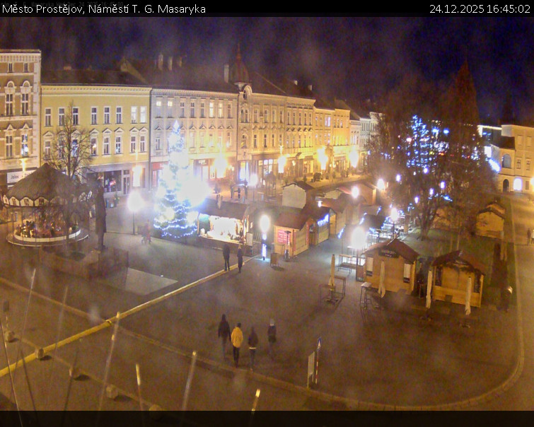 Město Prostějov - Náměstí T. G. Masaryka - 24.12.2025 v 16:45