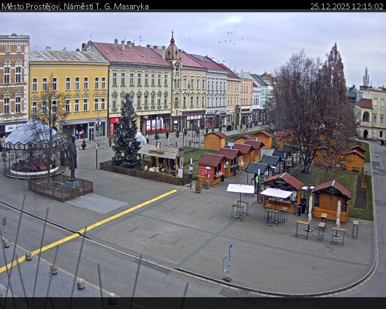 Město Prostějov - Náměstí T. G. Masaryka - 25.12.2025 v 12:15