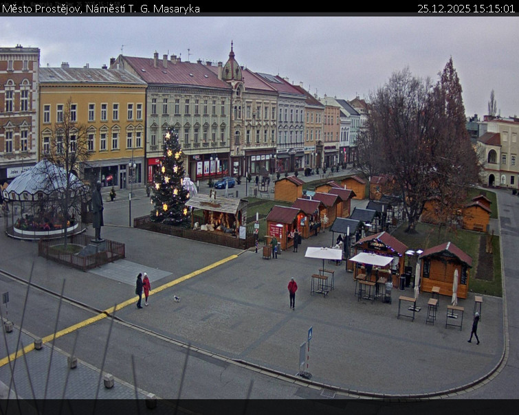 Město Prostějov - Náměstí T. G. Masaryka - 25.12.2025 v 15:15