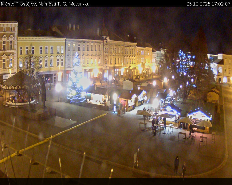 Město Prostějov - Náměstí T. G. Masaryka - 25.12.2025 v 17:02