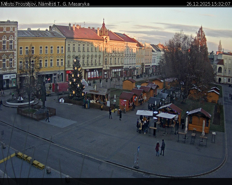 Město Prostějov - Náměstí T. G. Masaryka - 26.12.2025 v 15:32