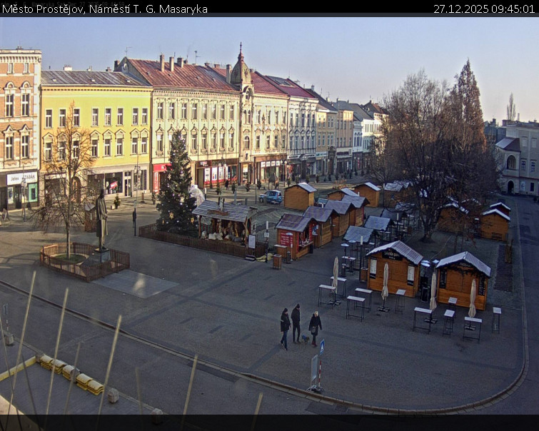 Město Prostějov - Náměstí T. G. Masaryka - 27.12.2025 v 09:45