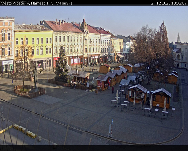 Město Prostějov - Náměstí T. G. Masaryka - 27.12.2025 v 10:32