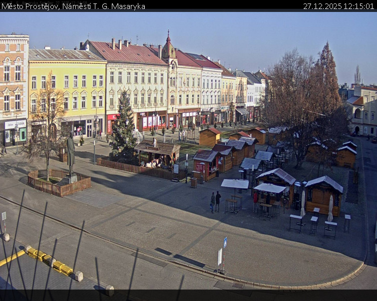 Město Prostějov - Náměstí T. G. Masaryka - 27.12.2025 v 12:15