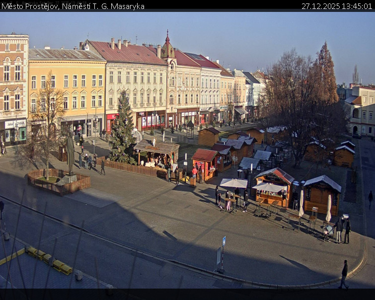 Město Prostějov - Náměstí T. G. Masaryka - 27.12.2025 v 13:45