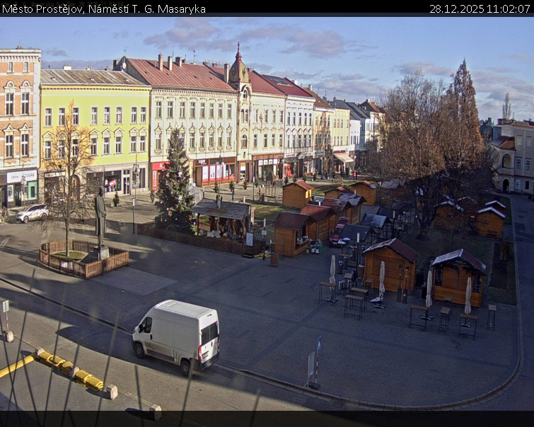 Město Prostějov - Náměstí T. G. Masaryka - 28.12.2025 v 11:02