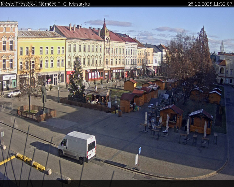 Město Prostějov - Náměstí T. G. Masaryka - 28.12.2025 v 11:32