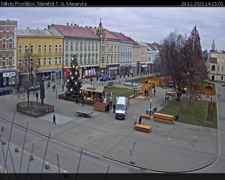 Město Prostějov - Náměstí T. G. Masaryka - 29.12.2025 v 14:15